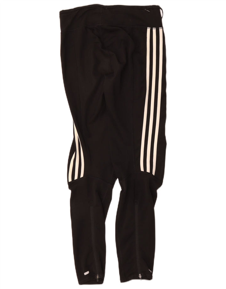 Adidas Womens Response Leggings UK 10 Small Black Polyester Sports