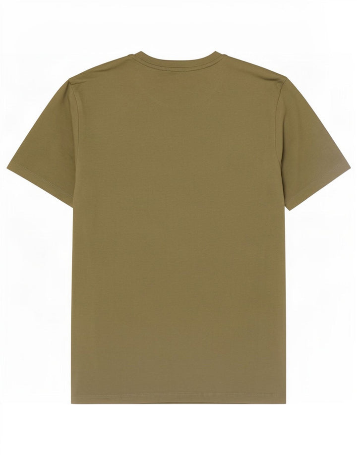 Zara Ανδρικό T-Shirt Top Medium Khaki