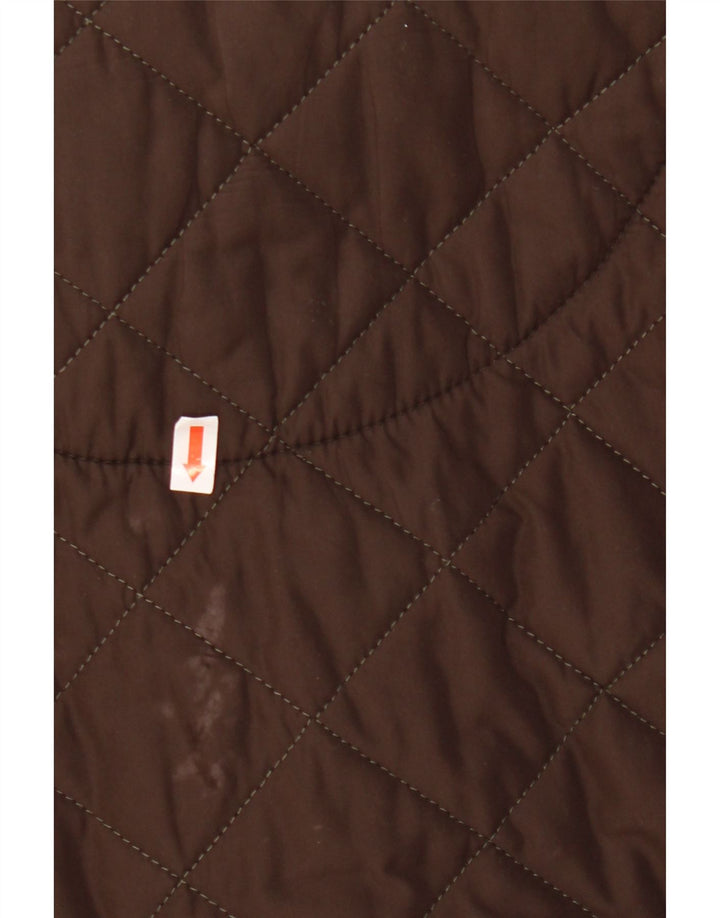 Ανδρικό καπιτονέ μπουφάν BARBOUR UK 40 Large Brown Polyester