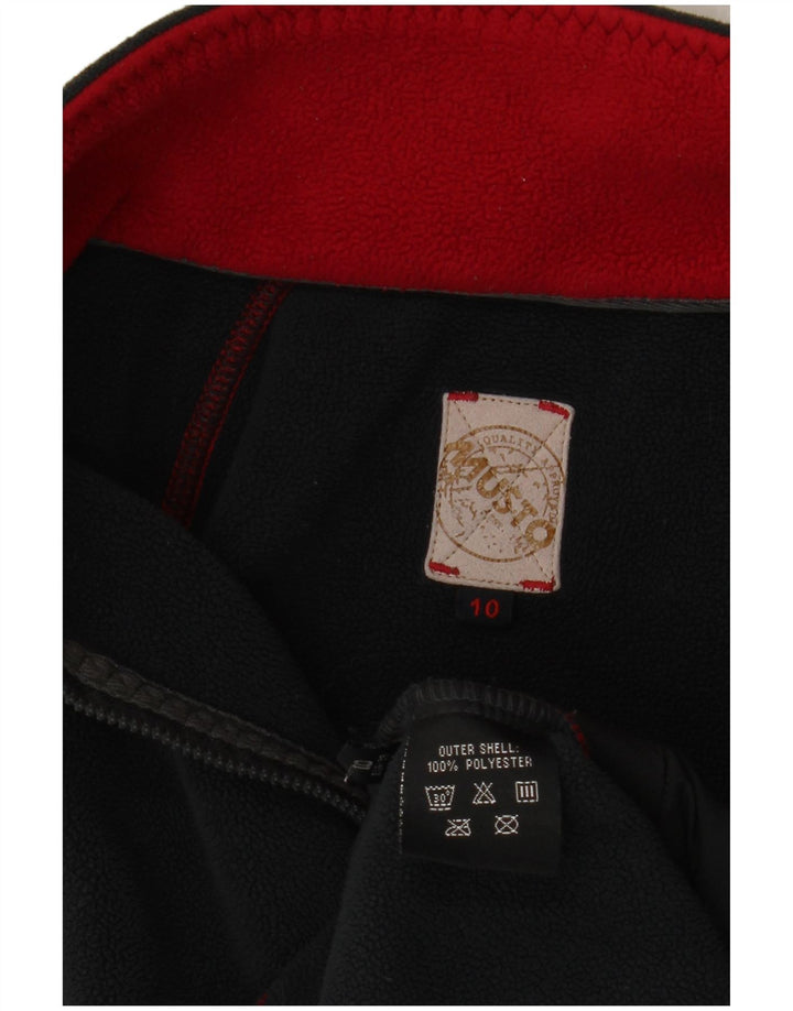 Musto Γυναικείο Fleece Jacket UK 10 Small Navy Blue Colorblock Πολυεστέρας