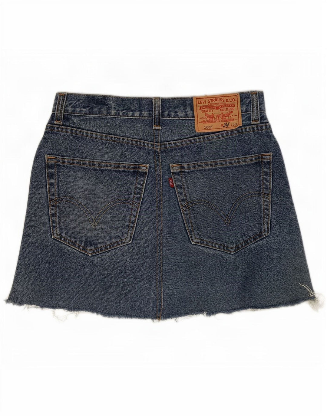 Γυναικεία Levi's 505 Τζιν Φούστα W30 Medium Blue