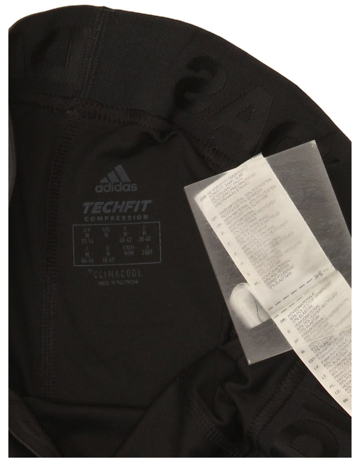 Adidas Γυναικεία Climacool γραφικά κολάν Capri UK 12/14 Μεσαίο Μαύρο
