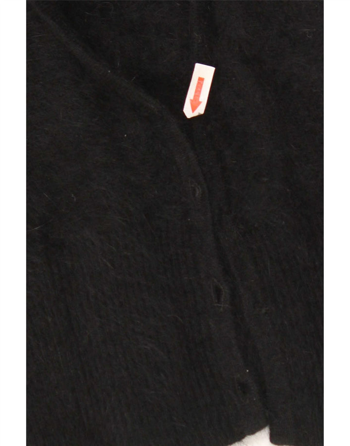 Γυναικεία ανοιχτή ζακέτα Monsoon UK 12 Medium Black Angora