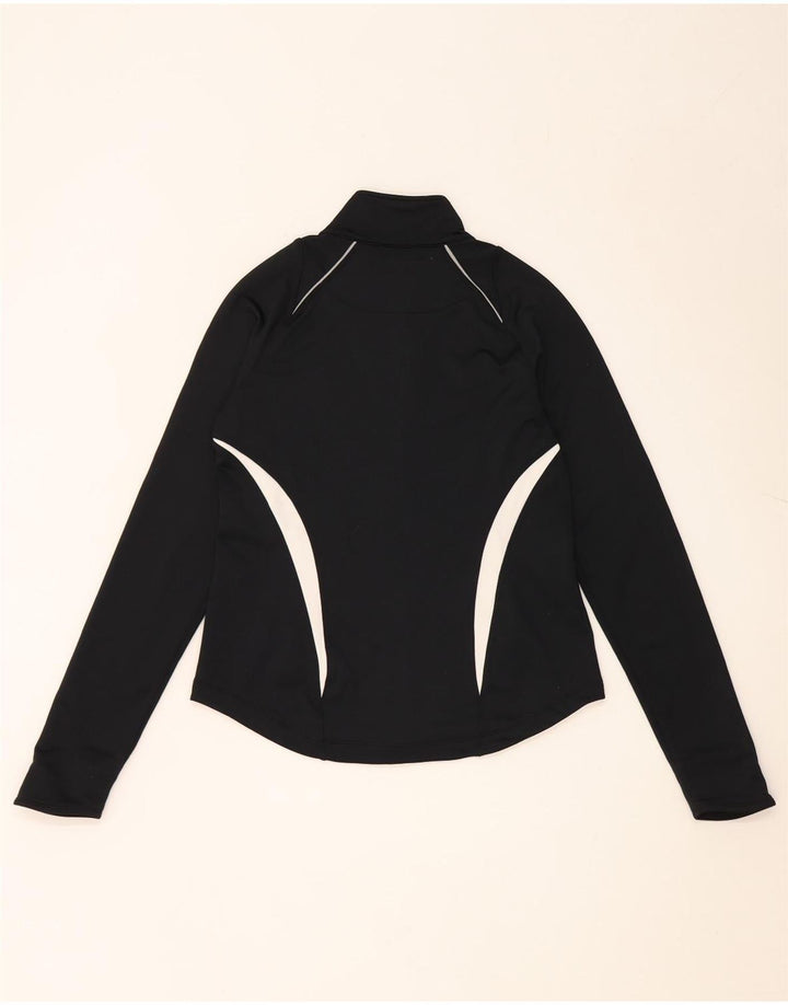 Γυναικεία αθλητική φόρμα Nike Top Jacket UK 10 Small Black Colourblock Polyester