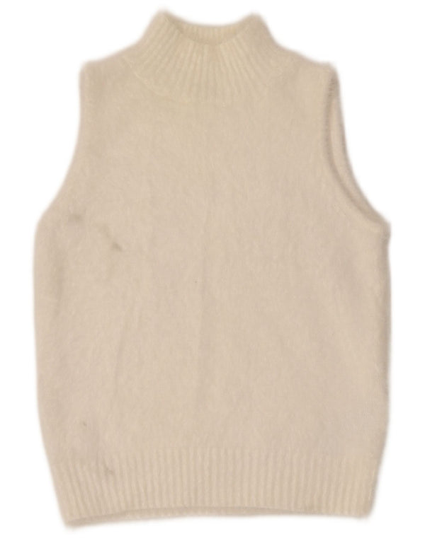 Guess Γυναικείο Γιλέκο Tank Top UK 12 Medium White Polyamide