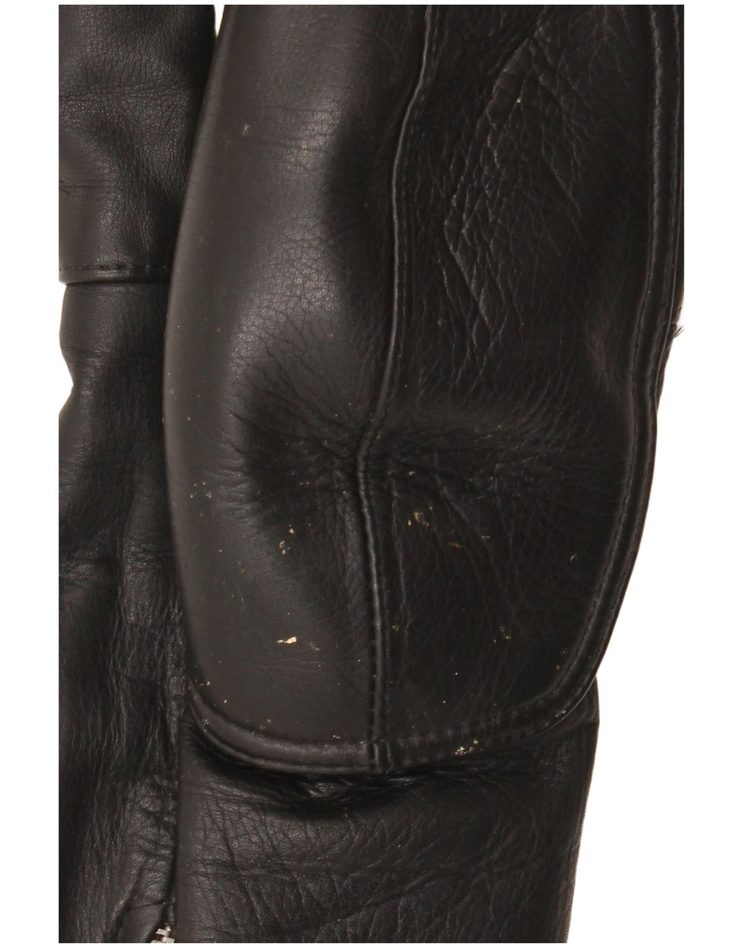 Vintage Ανδρικό Δερμάτινο Ποδηλατικό Παντελόνι W34 L30 Μαύρο Colourblock