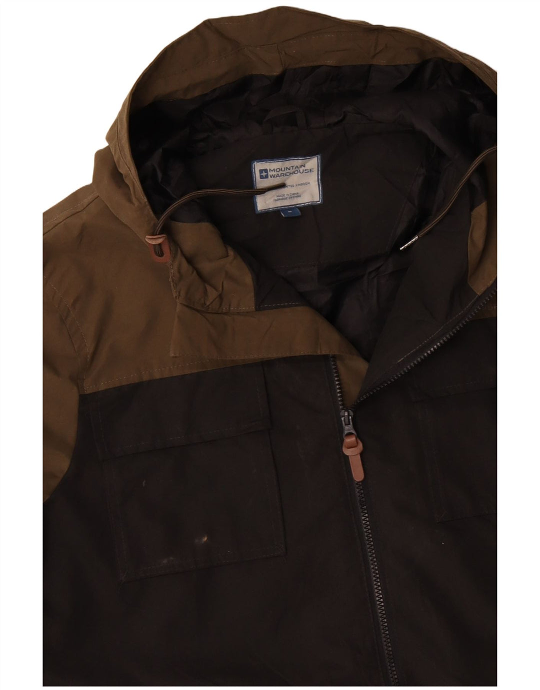 Mountain Warehouse Ανδρικό Μπουφάν Windbreaker UK 42 XL Καφέ Πολυεστέρας