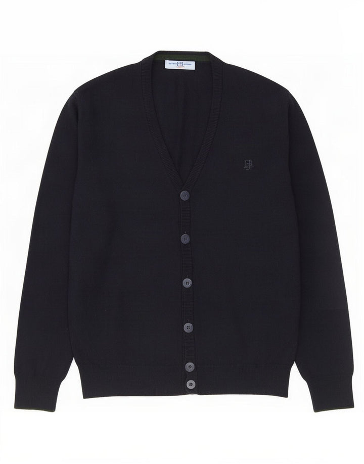 Ανδρικό πουλόβερ ζακέτα Harmont & Blaine Μεγάλο Μαλλί Navy Blue