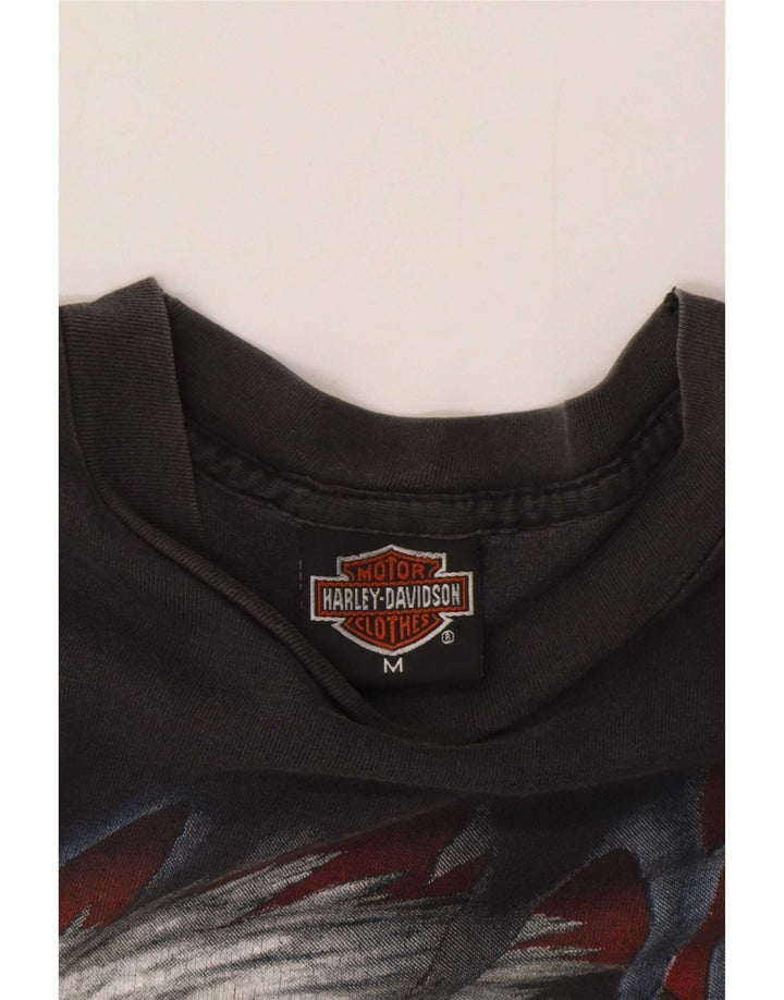 Ανδρική Harley Davidson 1990 Graphic T-Shirt Top Medium Grey βαμβακερή μοτοσυκλέτα