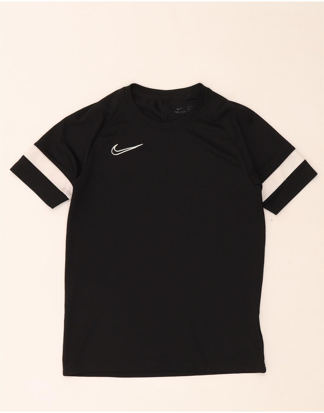 Μπλουζάκι NIKE Boys Dri Fit Top 12-13 Years Large Black Colourblock
