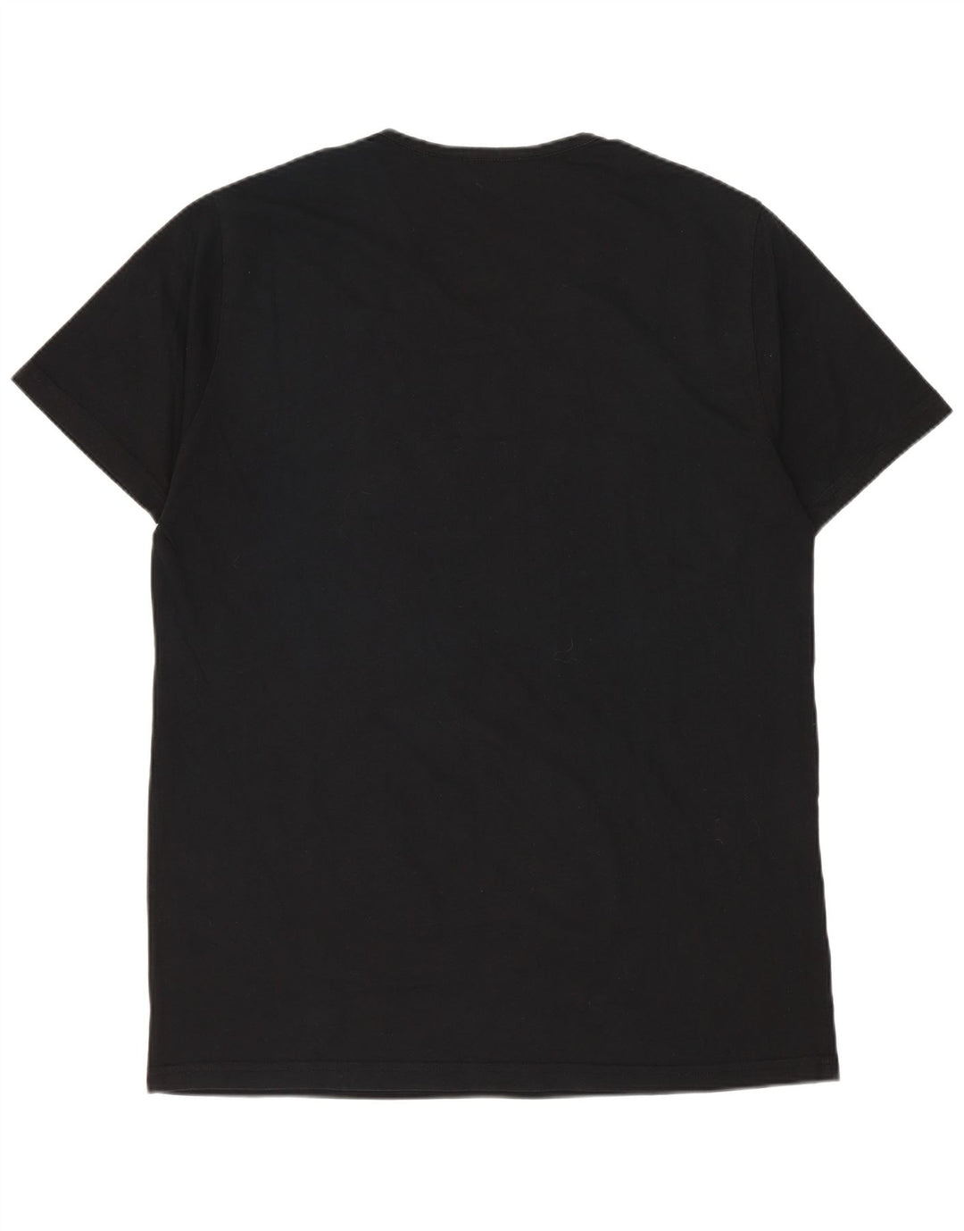 CALVIN KLEIN Ανδρικό γραφικό T-Shirt Top μεγάλο μαύρο βαμβακερό
