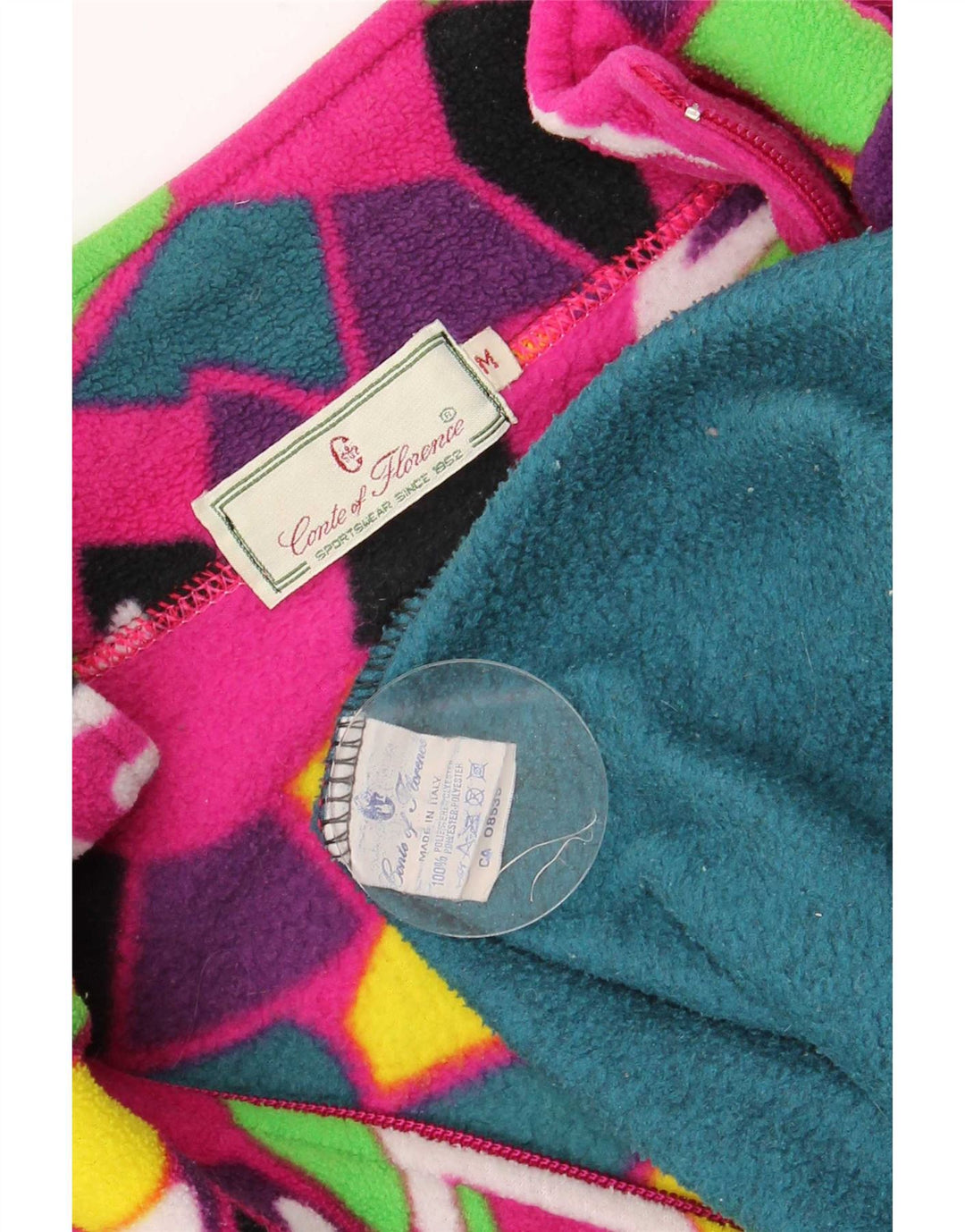 Ανδρικό Fleece Jumper Conte of Florence Μεσαίο πολύχρωμο γεωμετρικό