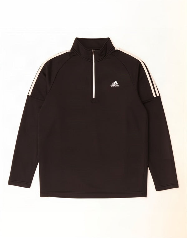 Ανδρική φόρμα πουλόβερ με φερμουάρ Adidas Top XL Μαύρο Πολυεστέρας