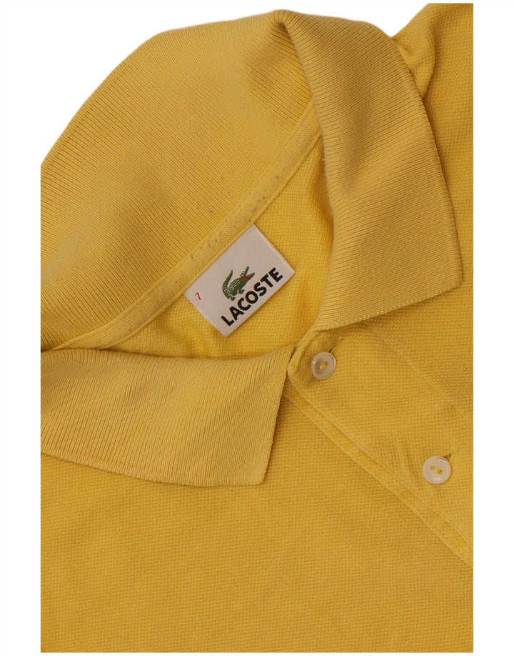 Ανδρικό πουκάμισο πόλο Lacoste Νούμερο 7 2XL Κίτρινο