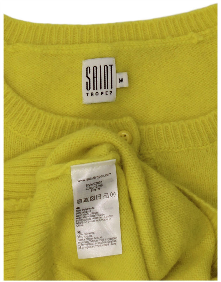 Γυναικεία ζακέτα Saint Tropez UK 12 Medium Yellow Polyamide