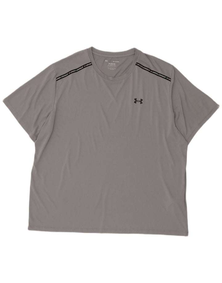 Under Armour Ανδρικό γραφικό T-Shirt Top 3XL Grey Polyester