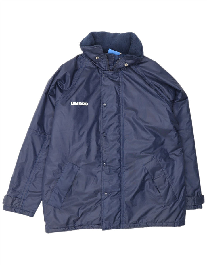 Ανδρικό μπουφάν UMBRO Windbreaker UK 38 Medium Navy Blue Polyamide