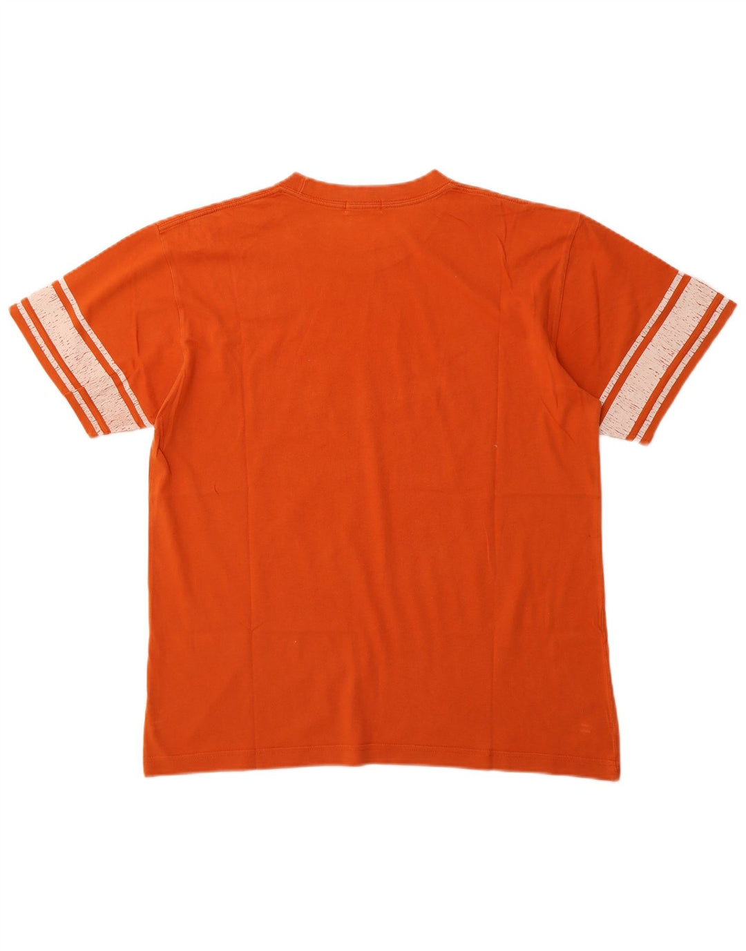 GAS Mens Graphic T-Shirt Top Large Orange