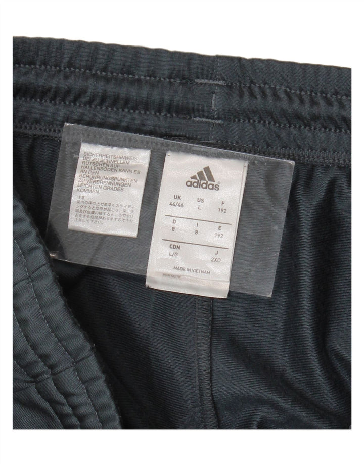 Ανδρική φόρμα ADIDAS Παντελόνι Joggers UK 44/46 Large Grey Polyester