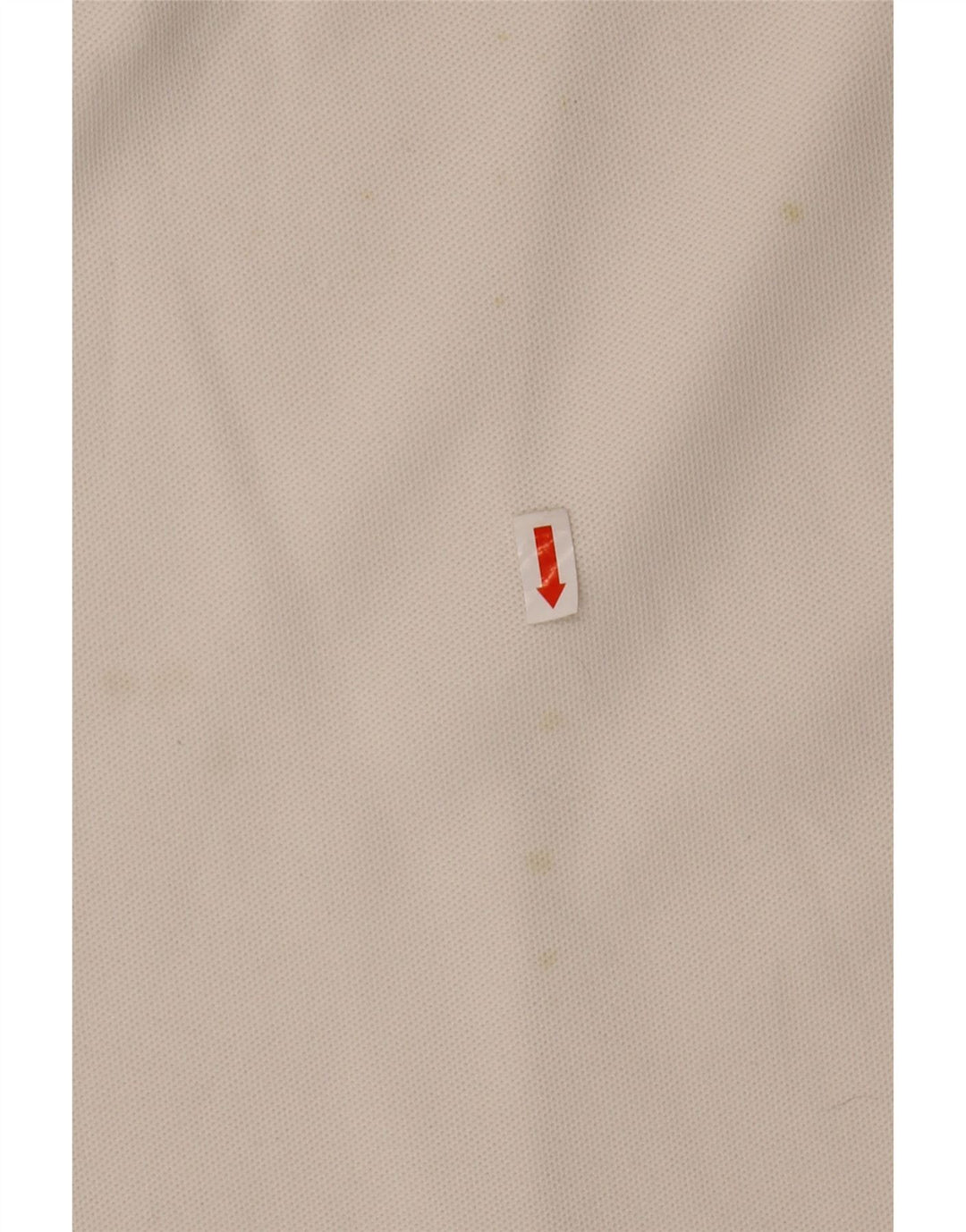 Ανδρικό μπλουζάκι πόλο LOTTO UK 42/44 XL Λευκό πολυεστέρας