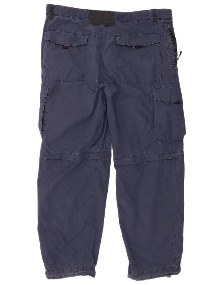 Marks & Spencer Ανδρικό Παντελόνι Cargo Straight Regular Fit W38 L29 Navy Blue