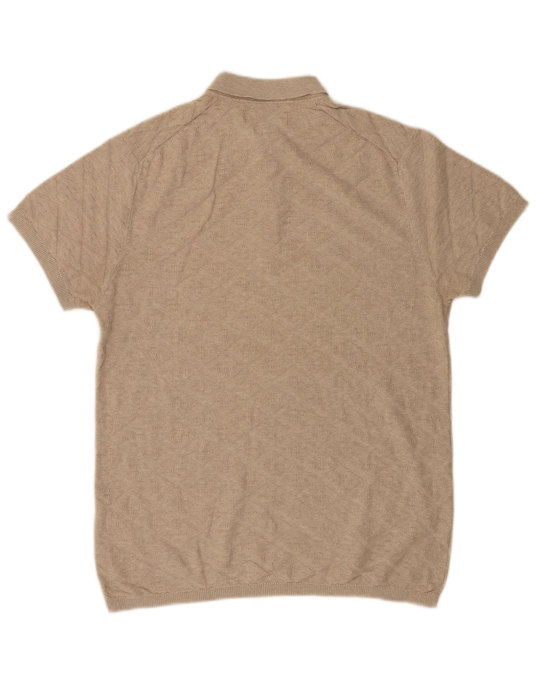 Jack & Jones Ανδρικό μπλουζάκι πόλο μεγάλο μπεζ βαμβακερό