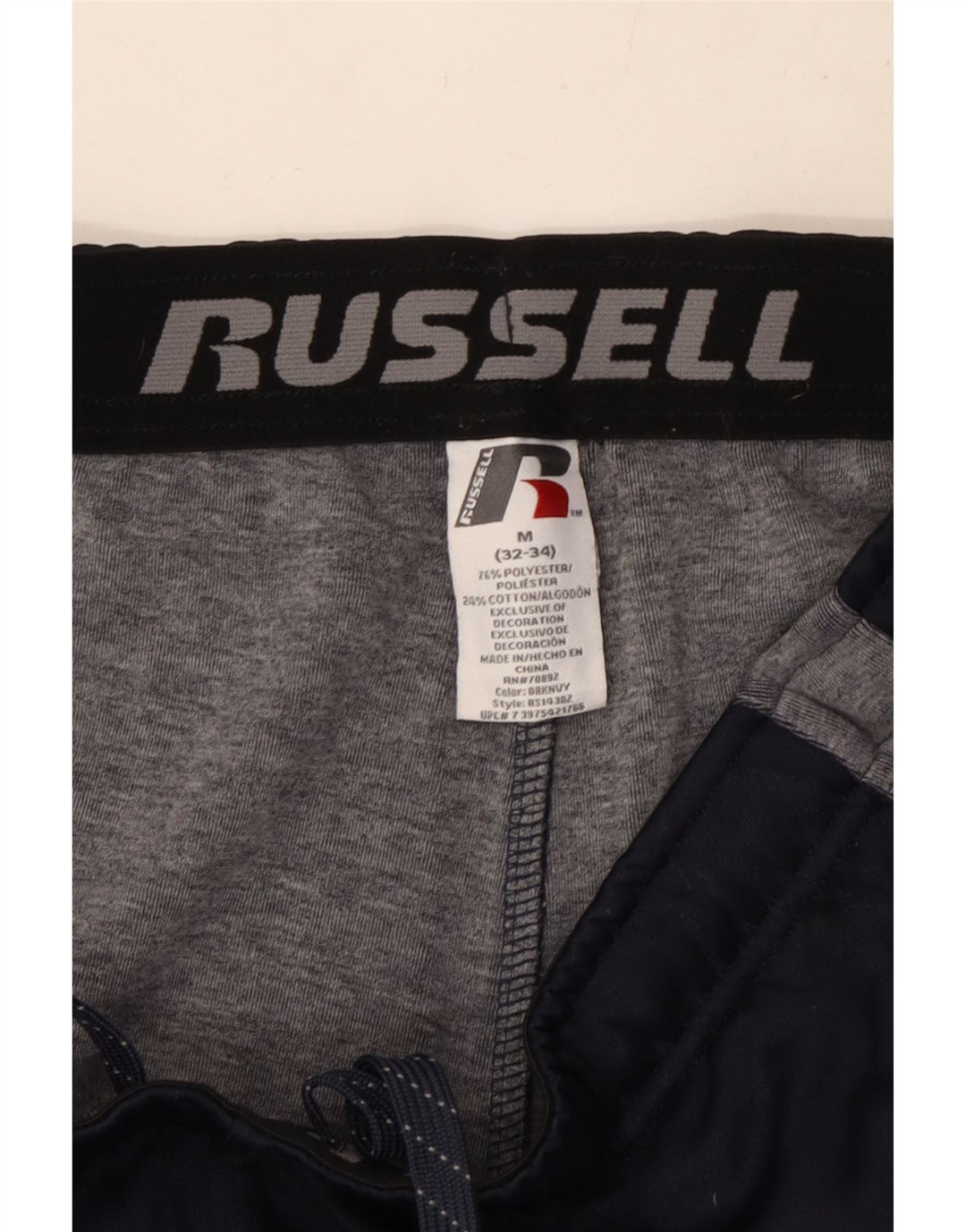 Ανδρική αθλητική φόρμα RUSSELL ATHLETIC Παντελόνι μεσαίου μπλε ναυτικού χρώματος