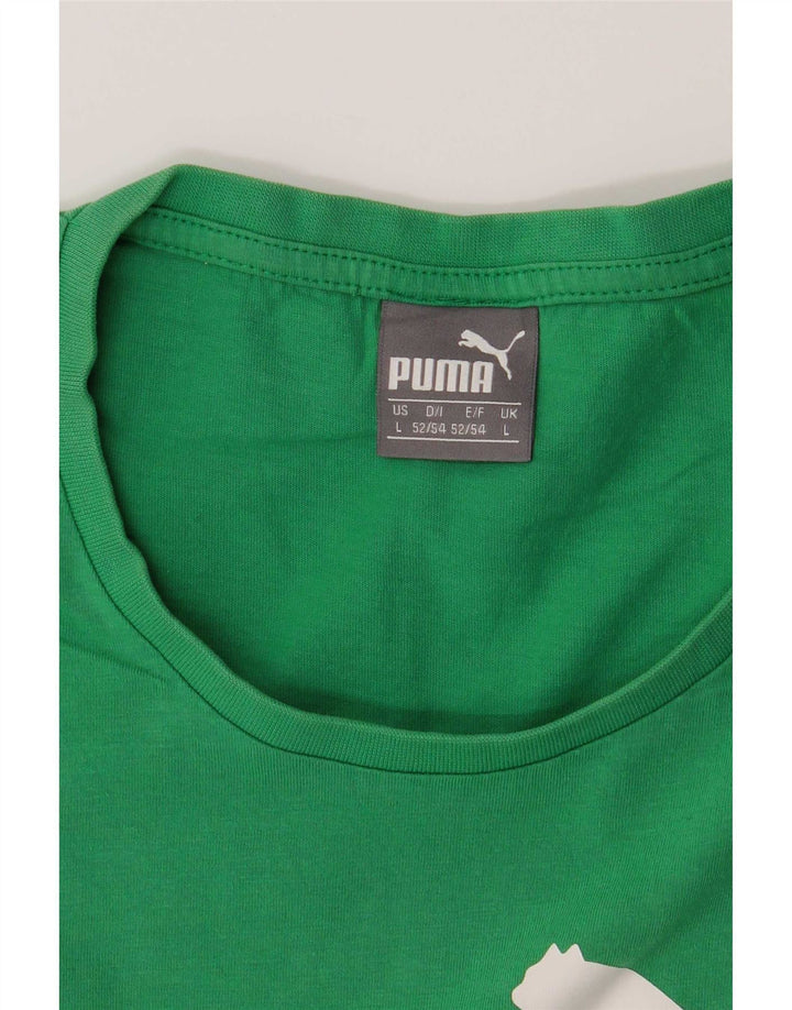 Ανδρικό γραφικό γιλέκο Puma Μεγάλο πράσινο