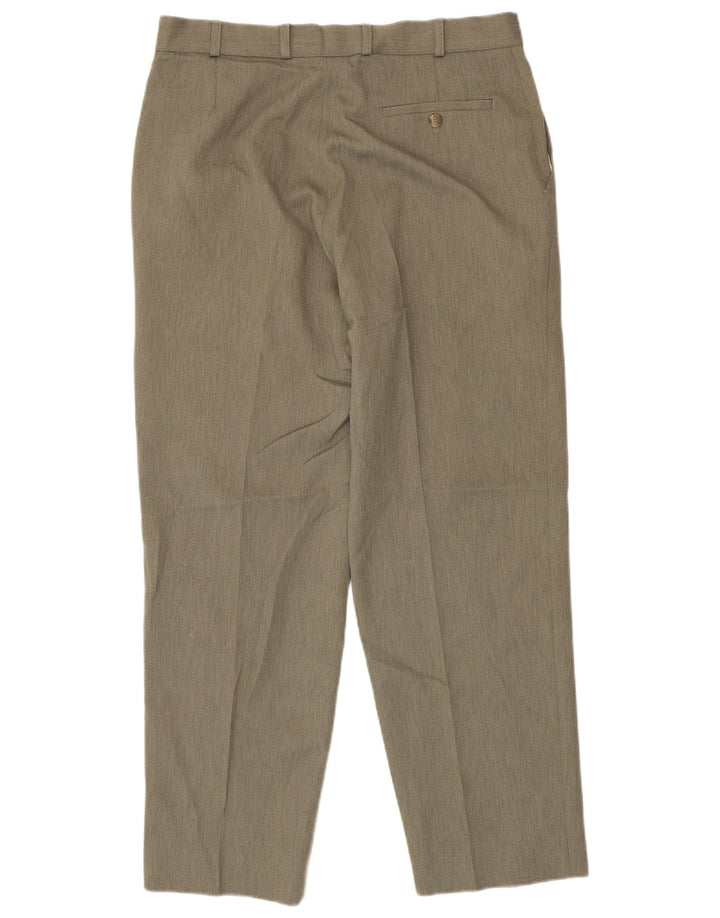 Marks & Spencer Ανδρικό ίσιο παντελόνι Chino W36 L31 Grey Polyester