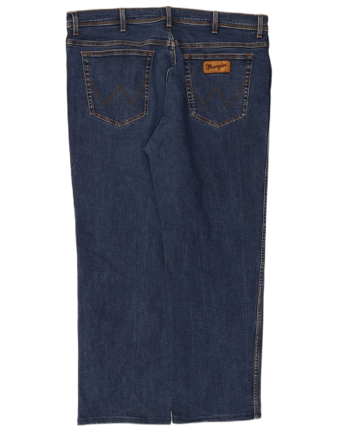 WRANGLER Ανδρικό Texas Straight Jeans W42 L29 Μπλε βαμβακερό