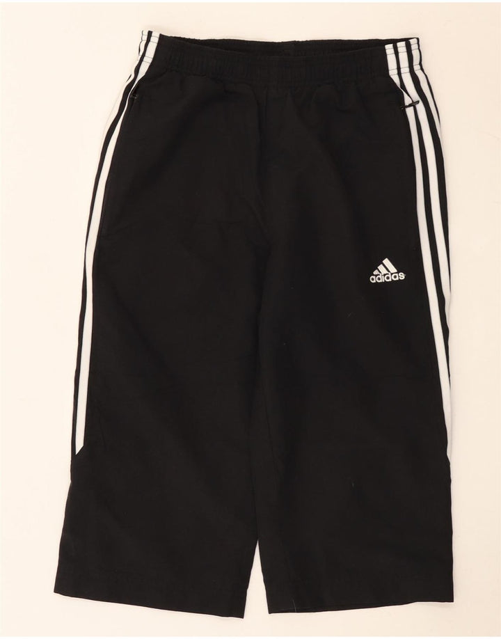 Ανδρική αθλητική φόρμα Adidas Capri Παντελόνι Μικρό Μαύρο Πολυεστέρα