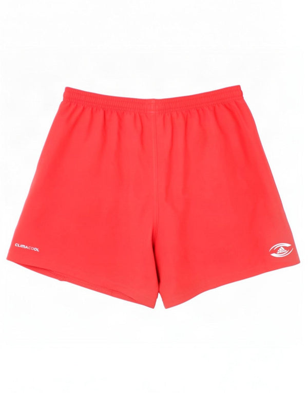Adidas Boys Climacool Σορτς 15-16 ετών κόκκινο πολυεστέρα