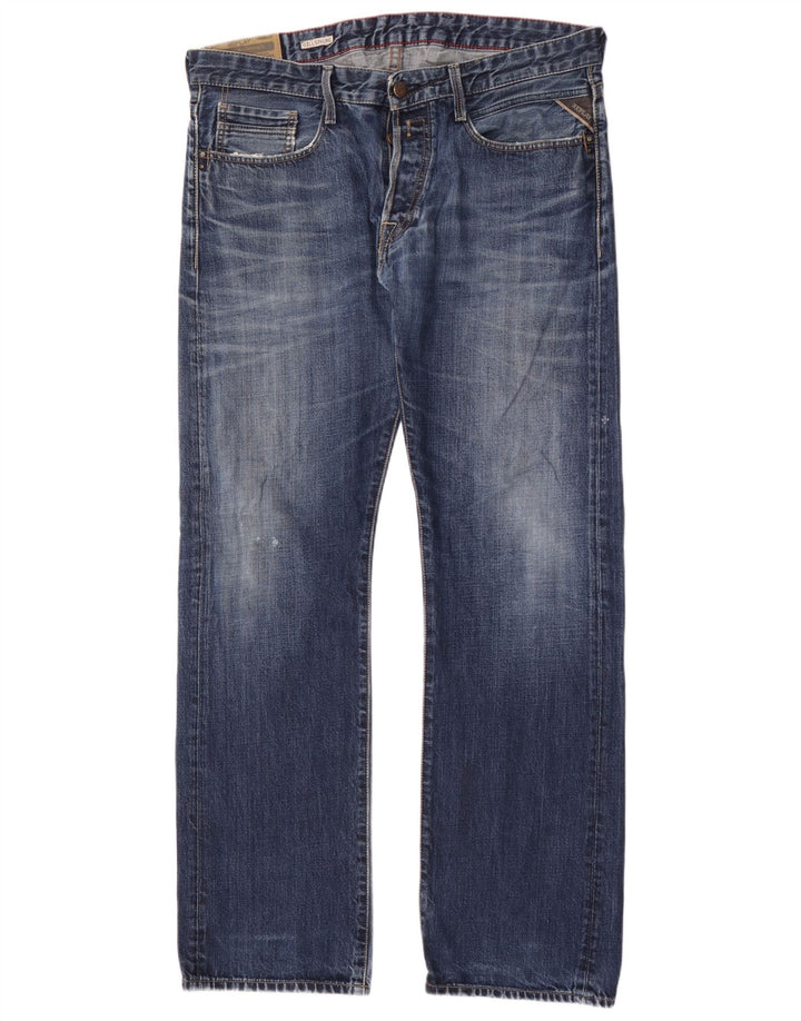 Replay Ανδρικό Billstrong Straight Jeans W38 L35 Blue