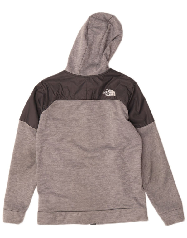 The North Face Boys Zip Hoodie πουλόβερ 15-16 ετών 2XL Grey Colourblock