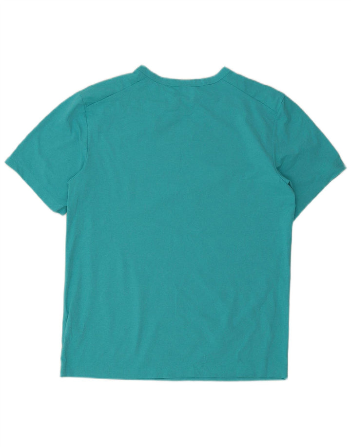 Ανδρικό T-Shirt Nike Dri Fit Τοπ μεσαίου τυρκουάζ πολυεστέρα