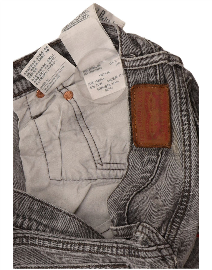 Levi's Γυναικείο Slim Jeans W29 L28 Γκρι βαμβακερό