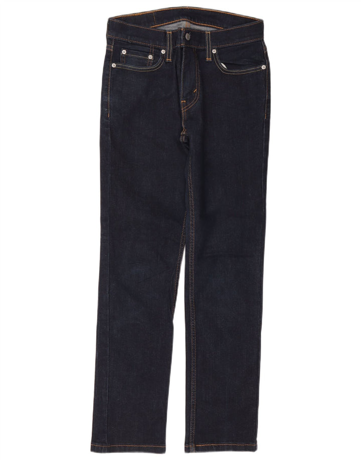 LEVI'S Γυναικείο 511 Slim Jeans W29 L30 Navy Blue Cotton