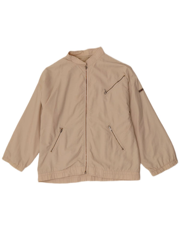 Cerruti 1881 Mens Bomber Jacket UK 36 Small Beige