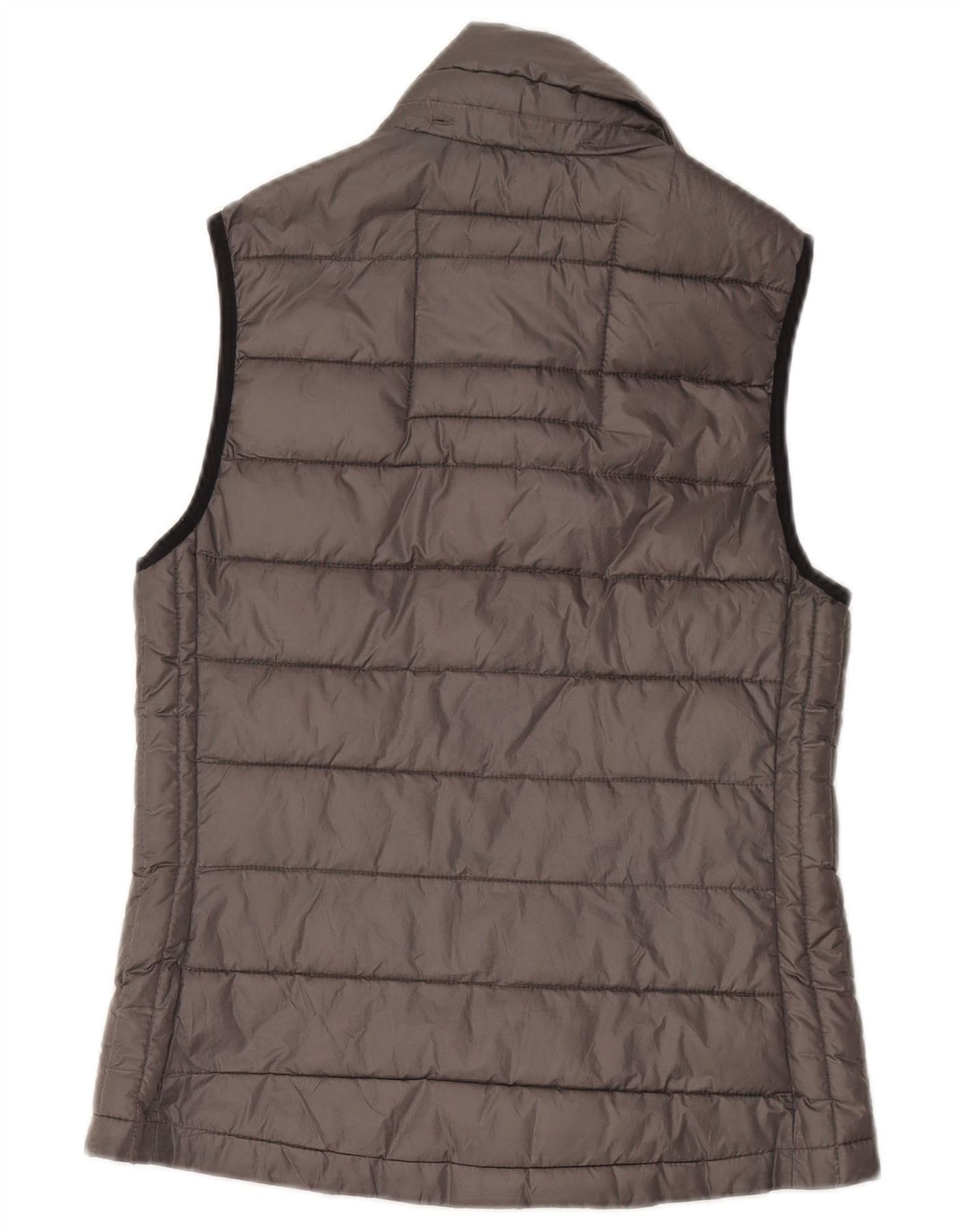 Superdry γυναικείο padded Gilet UK 10 Small Grey Polyester