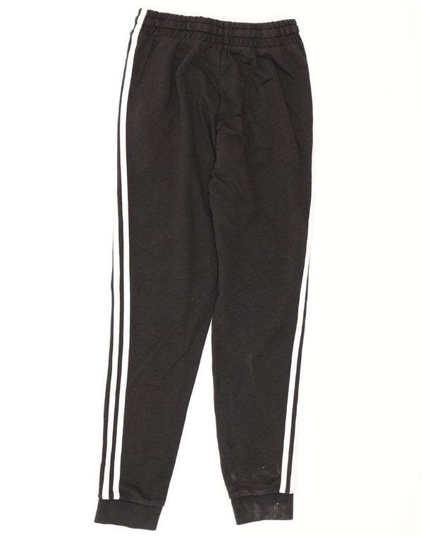 Γυναικεία αθλητική φόρμα Adidas Παντελόνι Joggers UK 8 Small μαύρο βαμβακερό