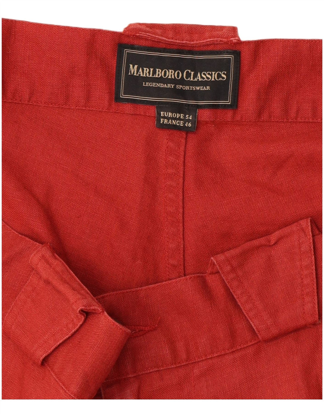 Ανδρικό σορτς Cargo Marlboro Classics EU 54 2XL W34 Red Len