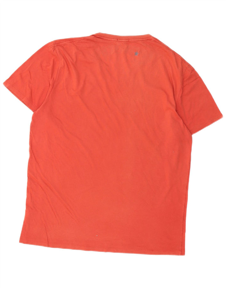 Ανδρικό γραφικό μπλουζάκι CONVERSE Top XL Red