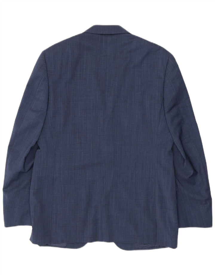 Canali ανδρική φόρμα 2 κουμπιών IT 50 Large W34 L30 Navy Blue Wool