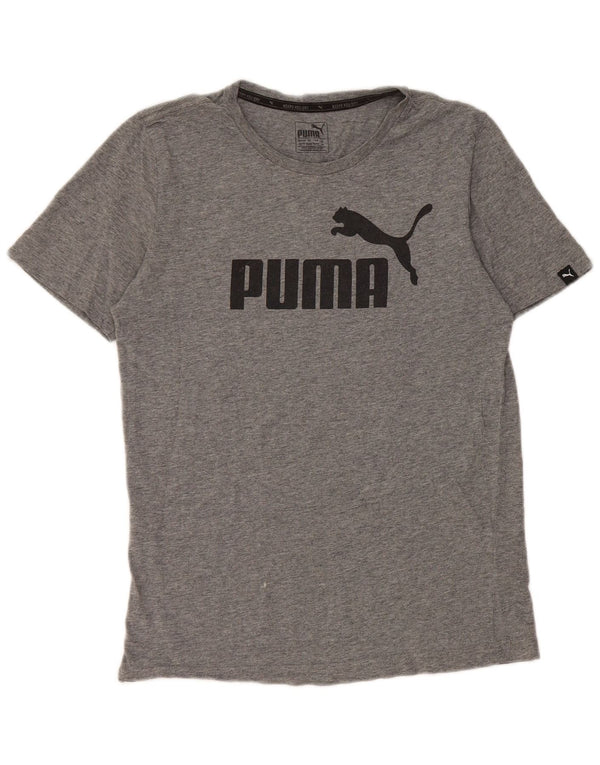 Ανδρικό γραφικό T-Shirt Puma Top XS Γκρι βαμβακερό