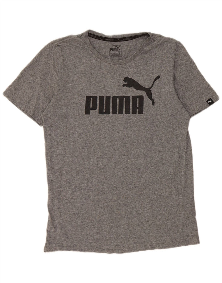 Ανδρικό γραφικό T-Shirt Puma Top XS Γκρι βαμβακερό