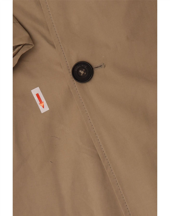 Zara Ανδρική καμπαρντίνα UK 38 Medium Beige Polyester