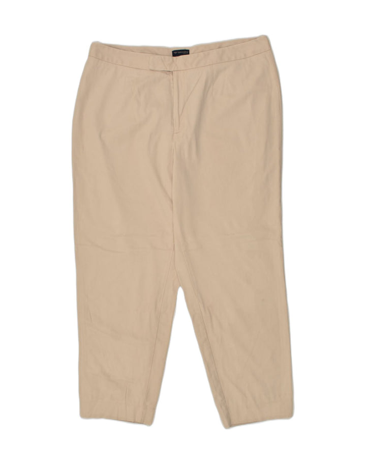 DOCKERS Womens Tapered Chino Trousers US 18 2XL W38 L27 Beige Cotton | Vintage Dockers | Thrift | Second-Hand Dockers | Used Clothing | Messina Hembry 