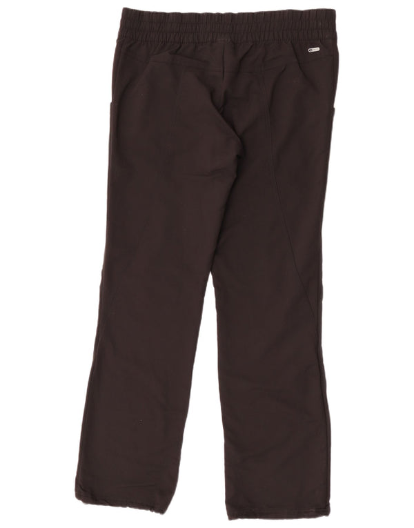 Puma Γυναικείο Παντελόνι Πεζοπορίας UK 12 Medium W32 L32 Μαύρο Πολυεστέρας
