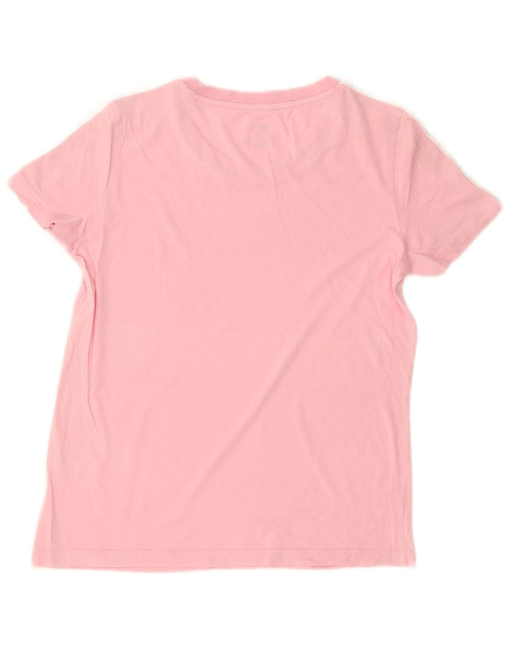 Adidas Γυναικείο T-Shirt Top UK 12/14 Medium Pink