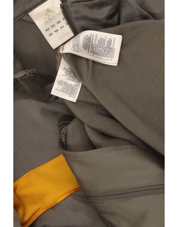 Ανδρική αθλητική φόρμα Adidas Top Jacket Μικρό Γκρι Colorblock Πολυεστέρας